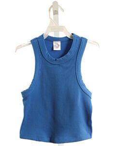 SUZETTE COLLECTION BLUE KNIT TANK