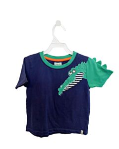 LILLY + SID  BLUE    KNIT SS SHIRT