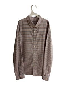 VINEYARD VINES  BLUE  PLAID  DRESS SHIRT