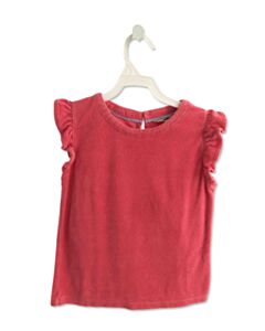 MINI BODEN  RED TERRY CLOTH   SLEEVELESS SHIRT