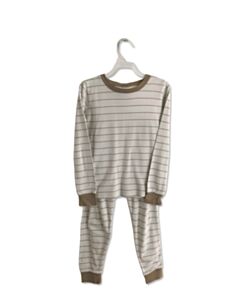 LAKE PAJAMAS BROWN STRIPED LOUNGEWEAR