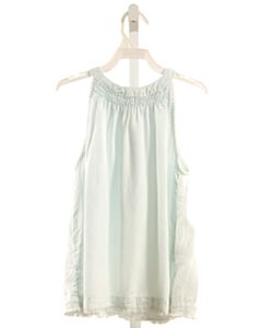 BELLA DAHL  AQUA    SLEEVELESS SHIRT