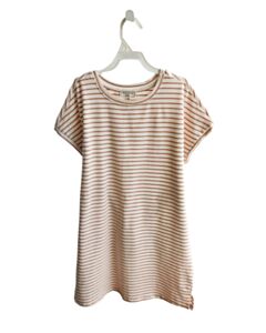 HAYDEN GIRLS PINK STRIPED KNIT DRESS