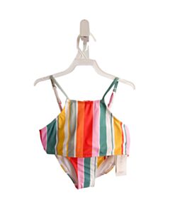 RAISINS GIRLS MULTI-COLOR STRIPED 2-PIECE SWIMSUIT