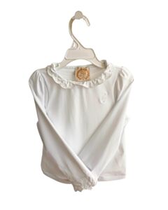THE BEAUFORT BONNET COMPANY  WHITE    RASH GUARD WITH EYELET TRIM