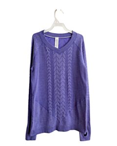 IVIVVA PURPLE KNIT LS SHIRT