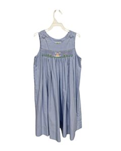 AMANDA REMEMBERED  BLUE  GINGHAM SMOCKED DRESS