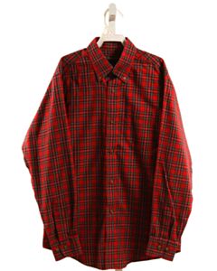 BROOKS BROTHERS  RED  PLAID  DRESS SHIRT