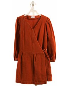 GABBY  ORANGE  ROMPER