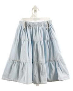 SMOCK A DOT  BLUE CORDUROY  SKIRT