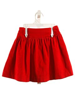 FUNTASIA TOO  RED CORDUROY  SKIRT
