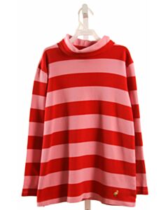 THE BEAUFORT BONNET COMPANY  RED  STRIPED  PULLOVER