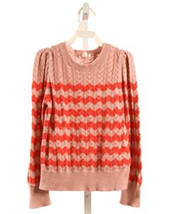 CREWCUTS  PINK EYELET   SWEATER
