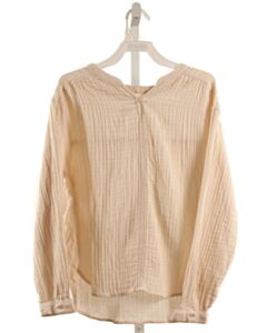 ZARA  IVORY SEERSUCKER   DRESS SHIRT