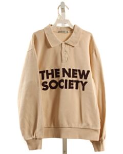 THE NEW SOCIETY IVORY APPLIQUED PULLOVER