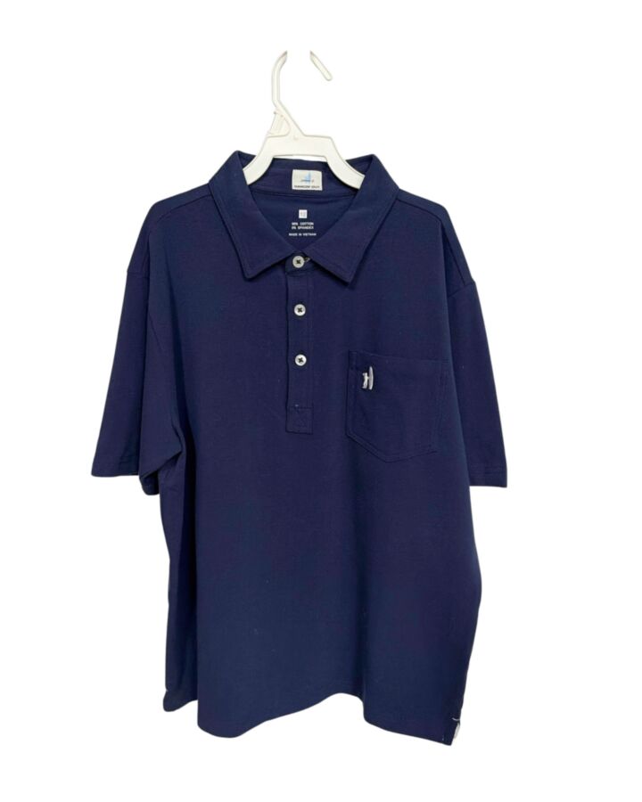 JOHNNIE-O  NAVY    DRESS SHIRT