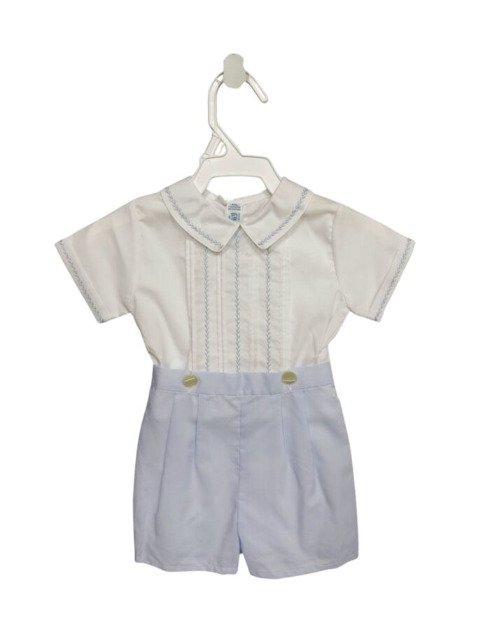 FELTMAN BROTHERS  BLUE   EMBROIDERED 2-PIECE DRESSY OUTFIT