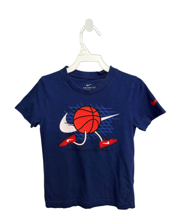 NIKE  BLUE   PRINTED DESIGN T-SHIRT