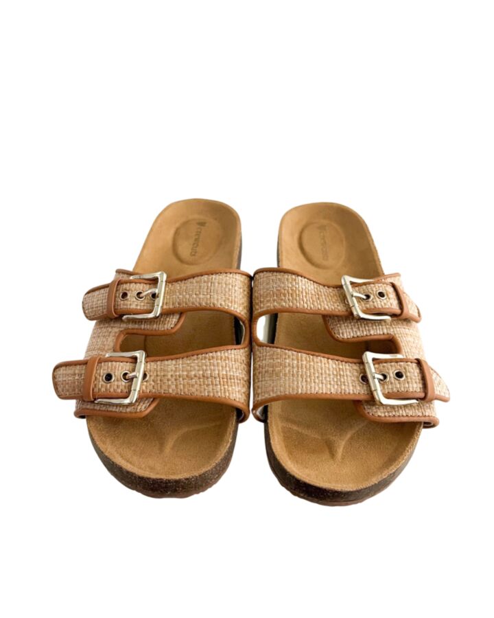 CREWCUTS BROWN SANDALS *NO SIZE TAG BUT RUNS LIKE A SIZE 12.5 *EUC SIZE TODDLER 12.5