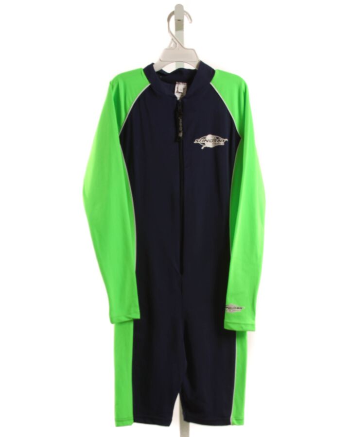 STINGRAY  LIME GREEN    RASH GUARD