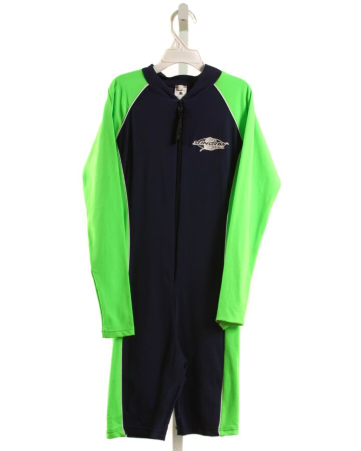 STINGRAY  LIME GREEN    RASH GUARD