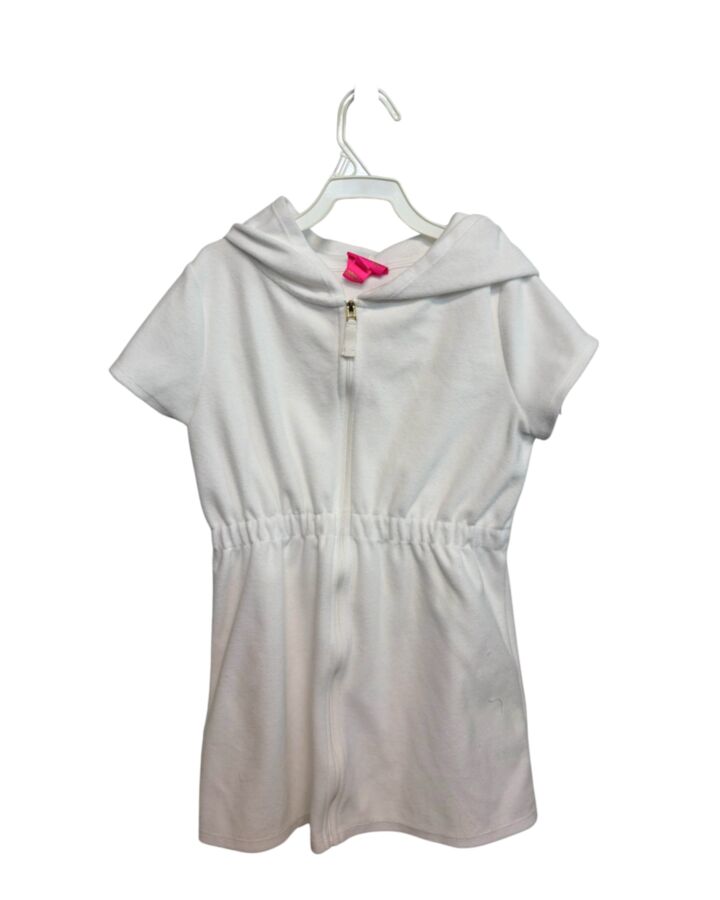 LILLY PULITZER  WHITE TERRY CLOTH   COVER UP