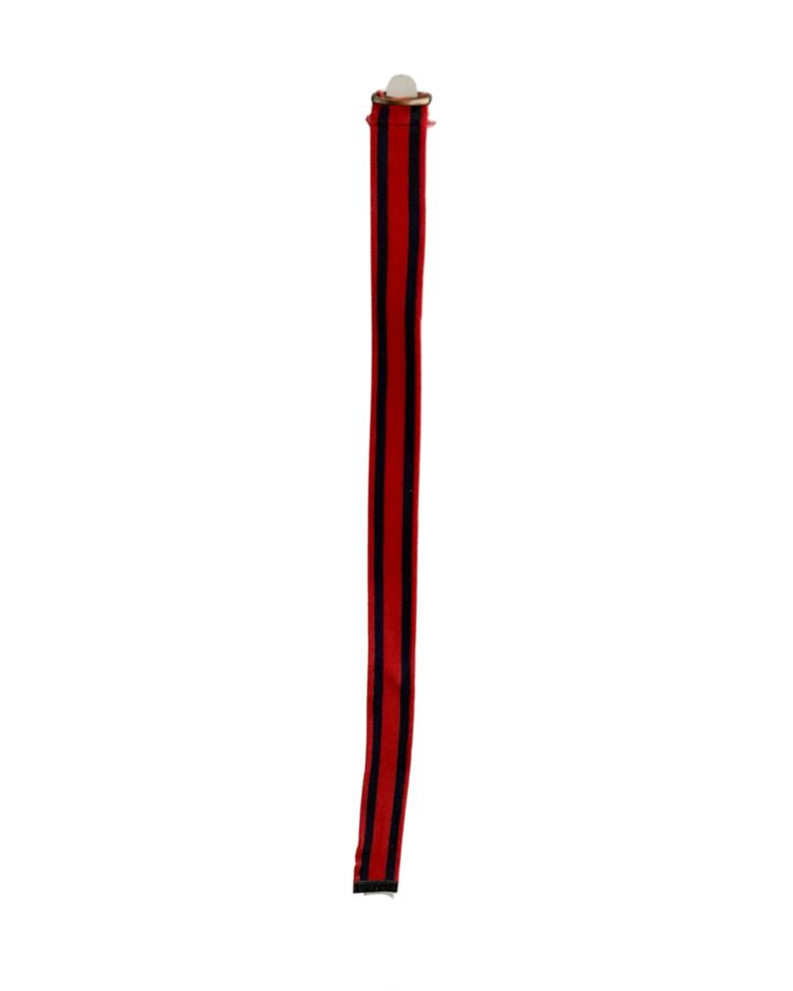NO TAG  RED  STRIPED  BELT