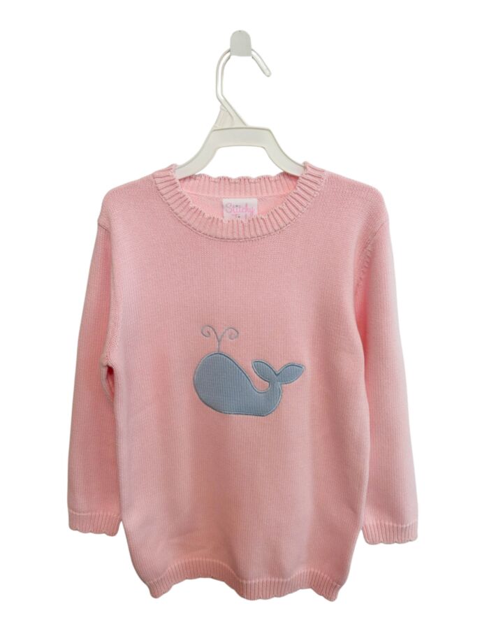 STITCHY FISH  PINK    SWEATER