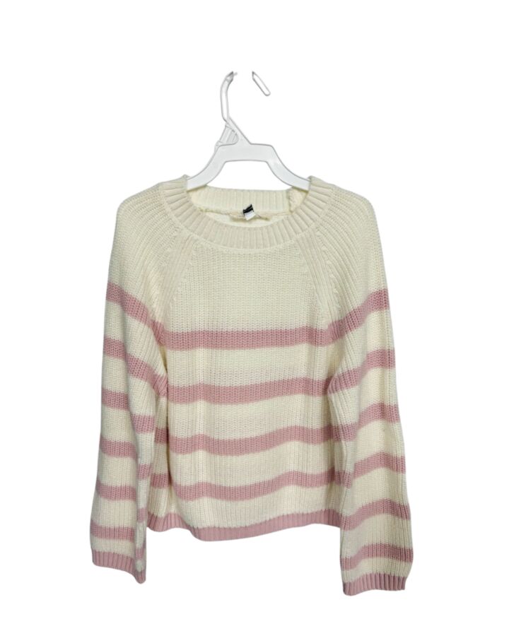HAPPILY GREY  PINK  STRIPED  SWEATER