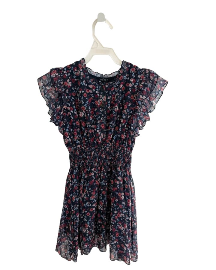 FLOWERS BY ZOE  BLUE  FLORAL  DRESS