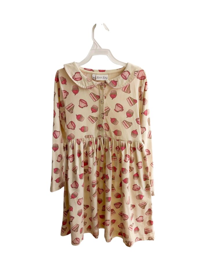 RACHEL RILEY  PINK    DRESS WITH PICOT STITCHING
