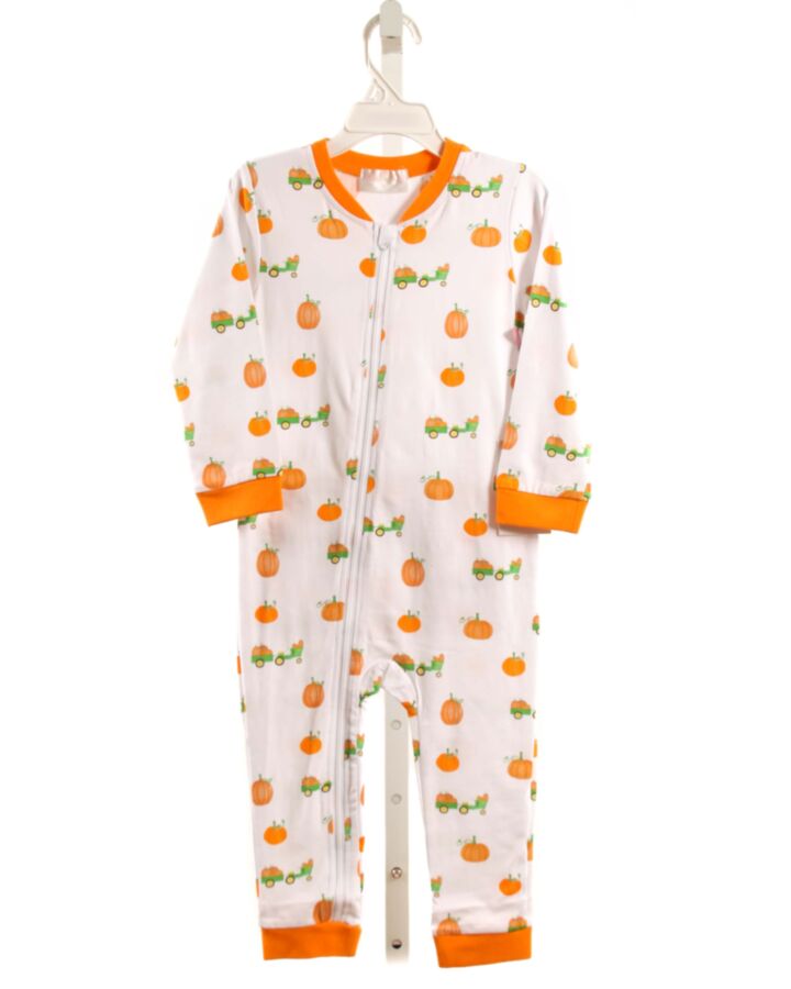 CECIL & LOU ORANGE PRINT LOUNGEWEAR