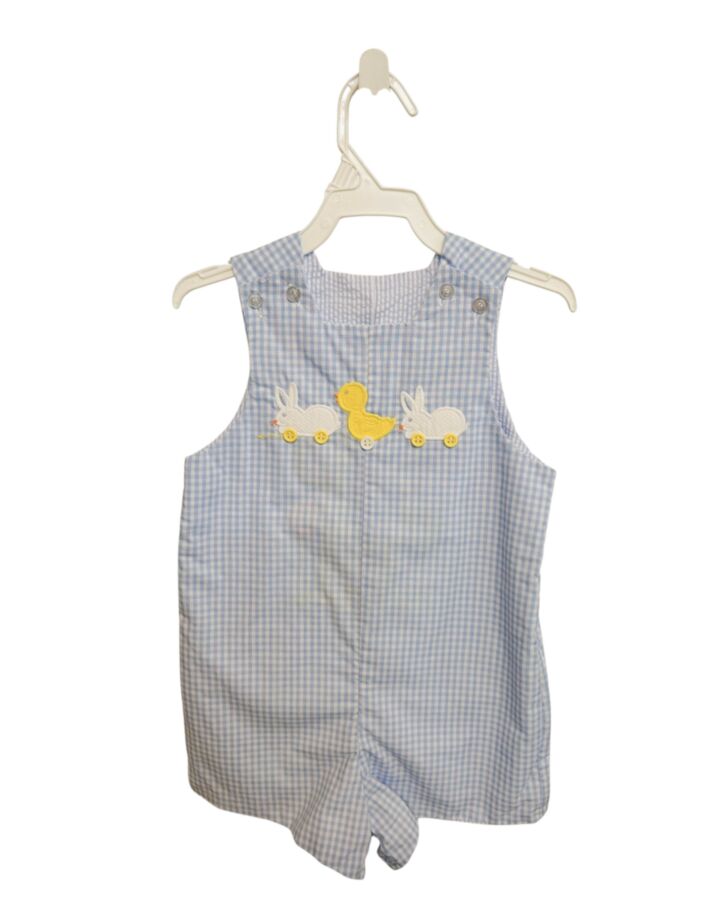 BAILEY BOYS  BLUE SEERSUCKER GINGHAM  JON JON