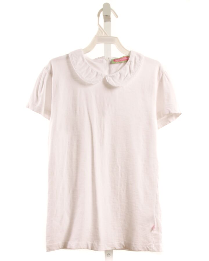 SOPHIE AND SAM  WHITE  KNIT SS SHIRT