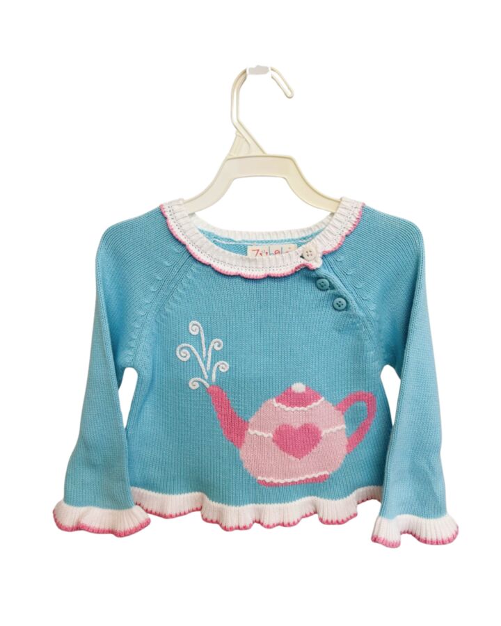 ZUBELS  BLUE    SWEATER