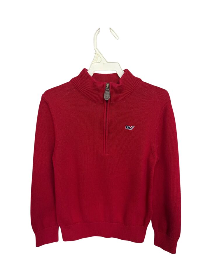 VINEYARD VINES  RED    PULLOVER