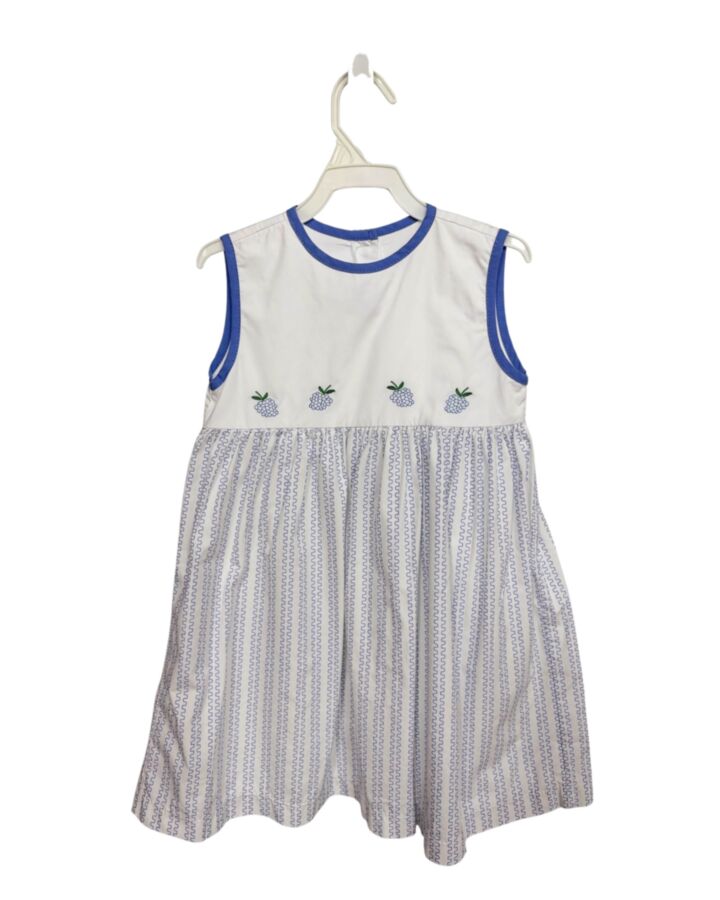 BELLA BLISS  BLUE   PRINTED DESIGN DRESS