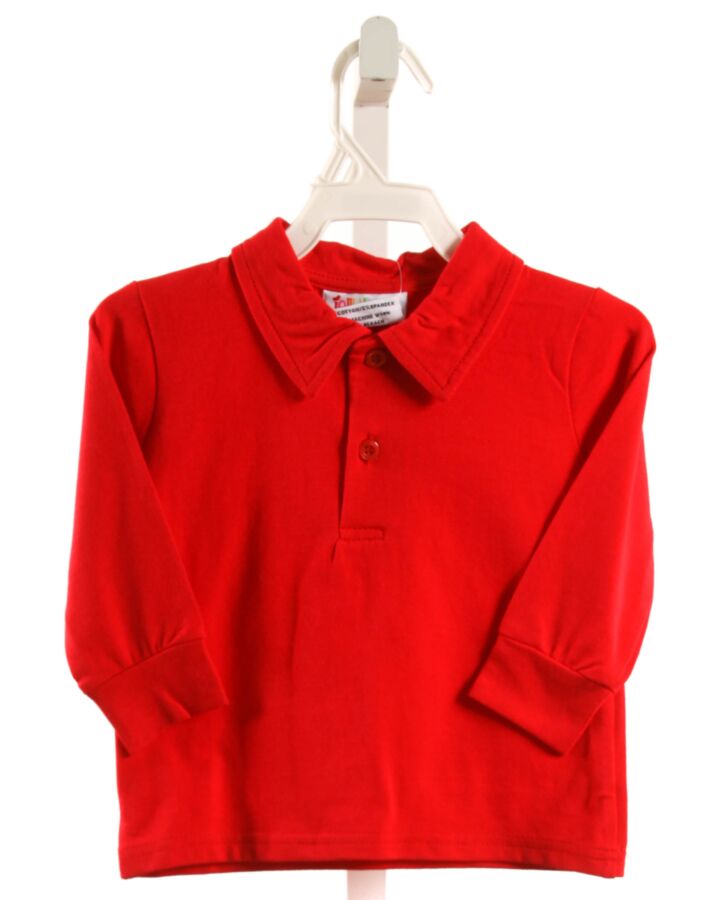 SMOCK CANDY  RED  KNIT SS SHIRT
