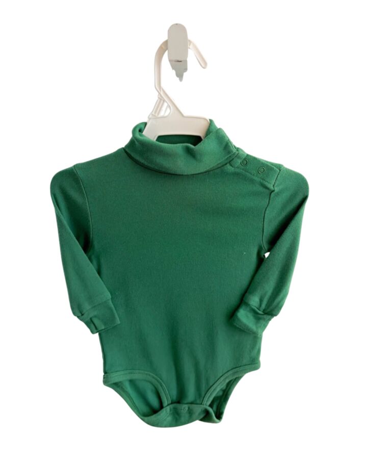 LEVERET  GREEN    KNIT LS SHIRT