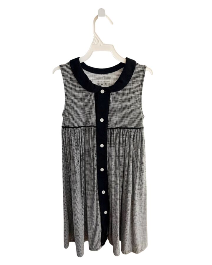 SWEET BAMBOO  BLACK  CHECK  KNIT DRESS