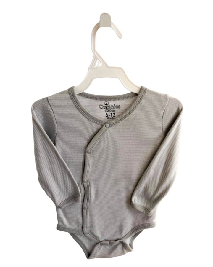 ORGANICS  GRAY  STRIPED  KNIT BUBBLE