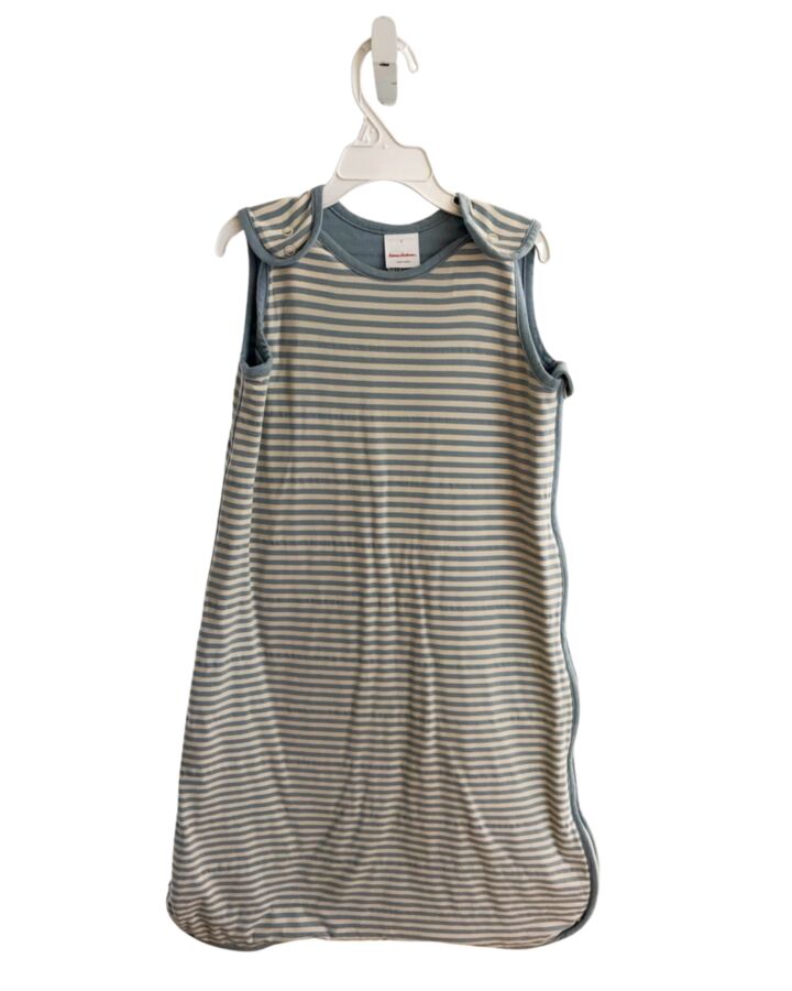 HANNA ANDERSSON  BLUE  STRIPED  BLANKET