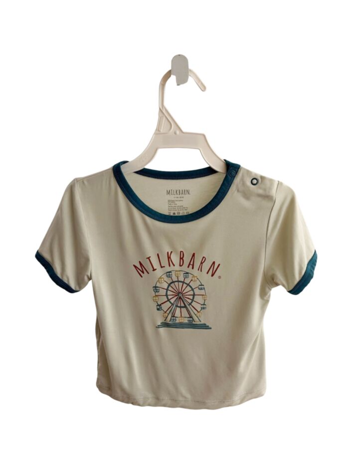 MILKBARN  GREEN    KNIT SS SHIRT