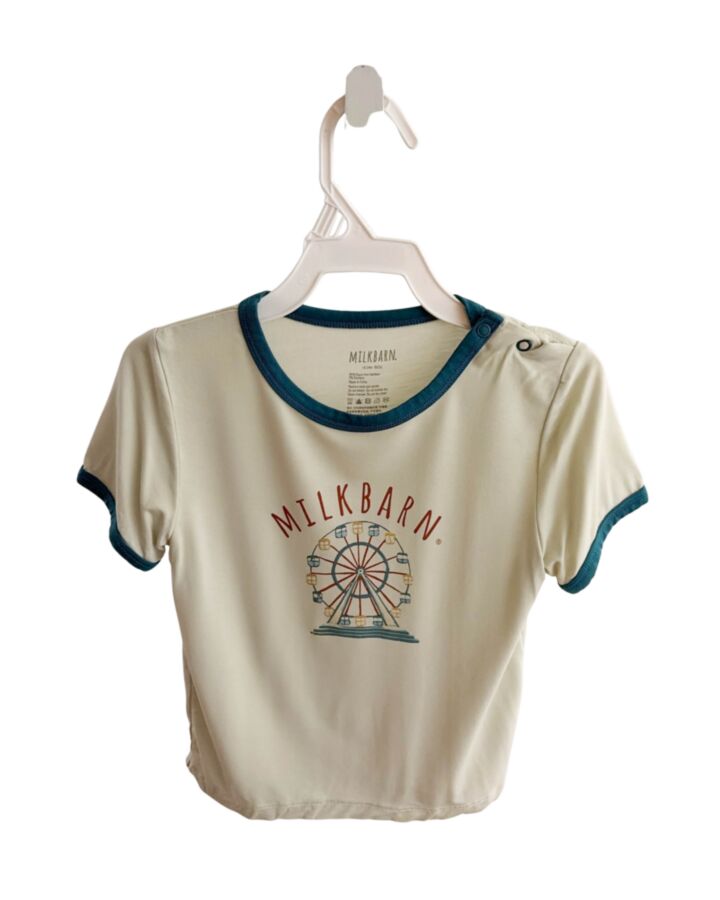 MILKBARN  GREEN    KNIT SS SHIRT