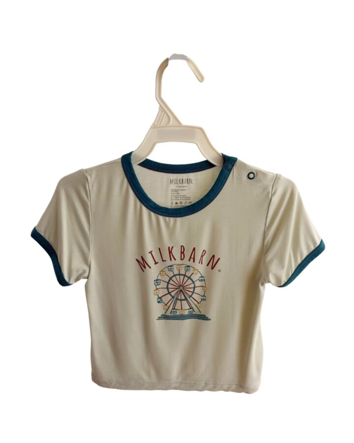 MILKBARN  GREEN    KNIT SS SHIRT