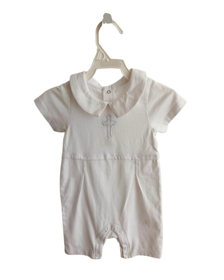 NO TAG  WHITE KNIT   SHORTALL