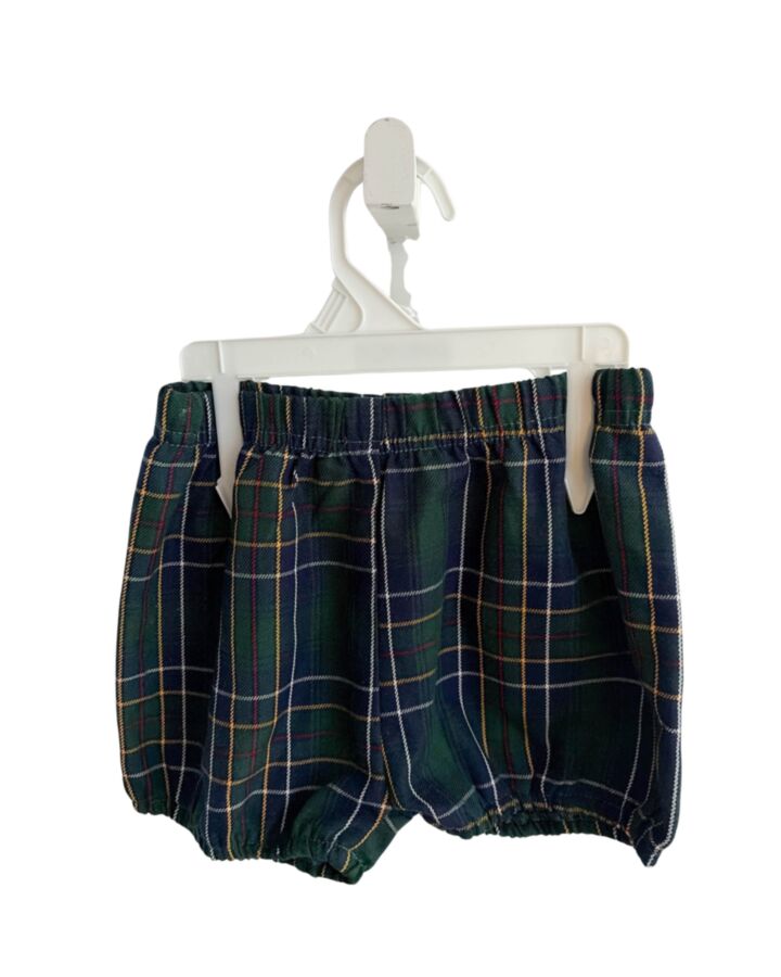 ONLY LITTLE ONCE  GREEN  PLAID  SHORTS