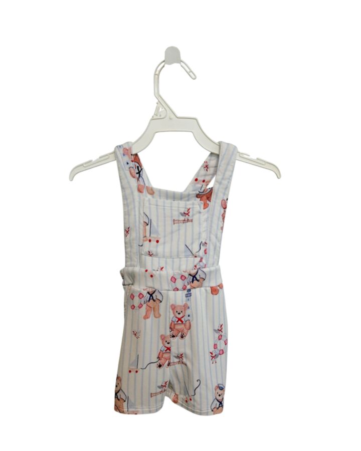 POSH PEANUT  BLUE  STRIPED  SHORTALL