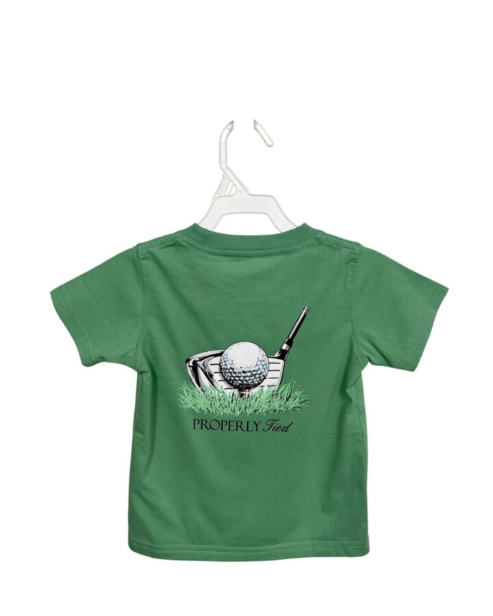 PROPERLY TIED  GREEN    T-SHIRT