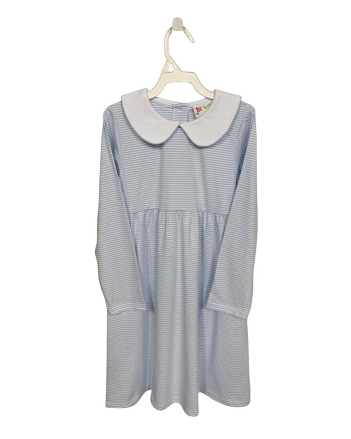 SMOCK CANDY  BLUE  STRIPED  KNIT DRESS